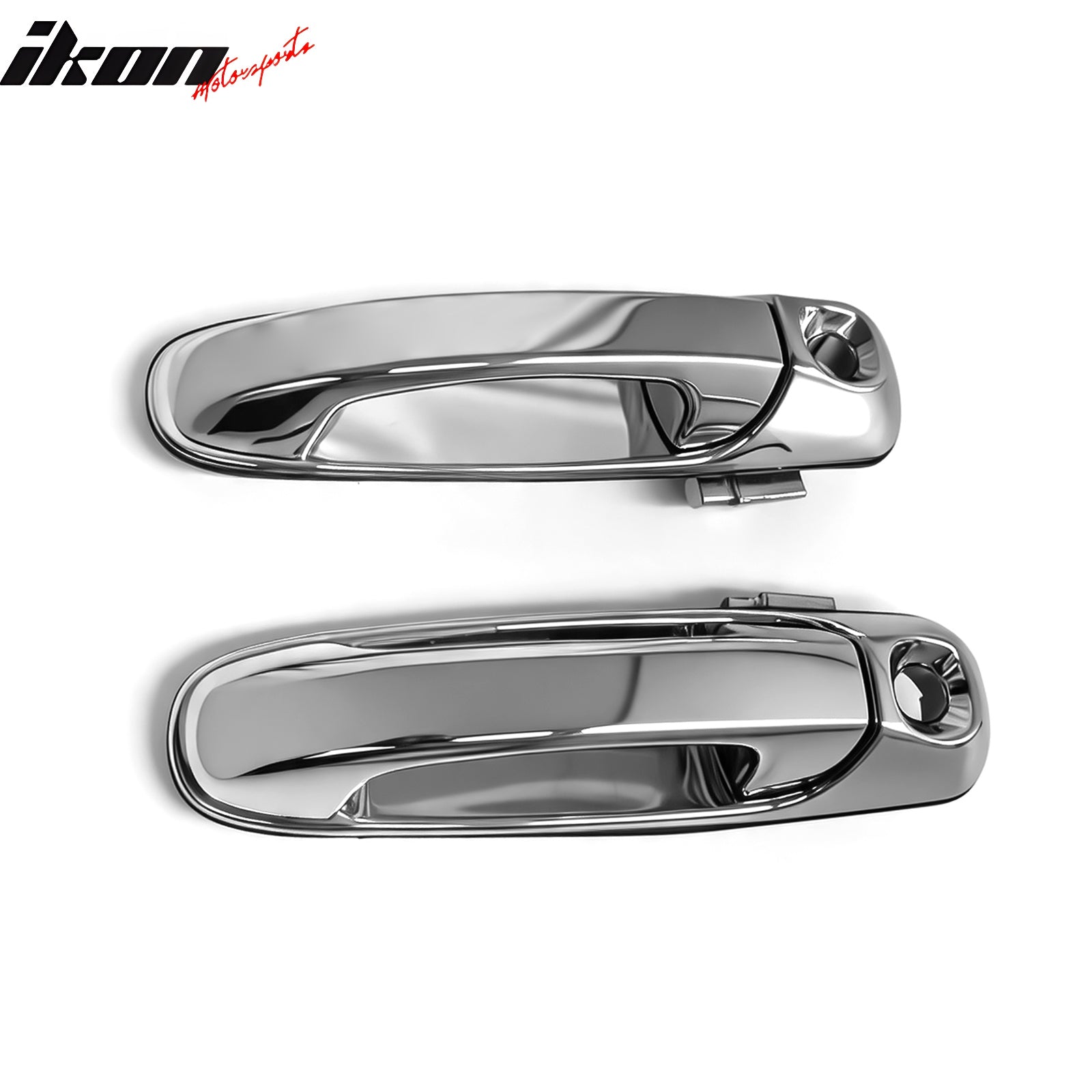 Fits 02-08 Dodge Ram 1500/2500/3500 Chrome ABS Door Handle Covers 2 Key Holes