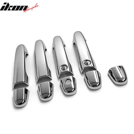 Fits 12-16 Honda CR-V& 12-15 Civic Door Handle Cover w/ 1 Keyhole& 2 Smart Keys