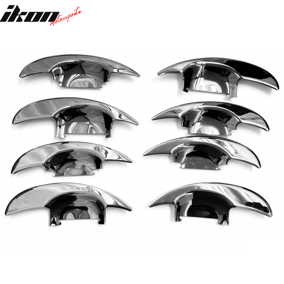 2014-2015 Kia Forte Sedan Chrome Door Bowl Handle Cover Trim ABS