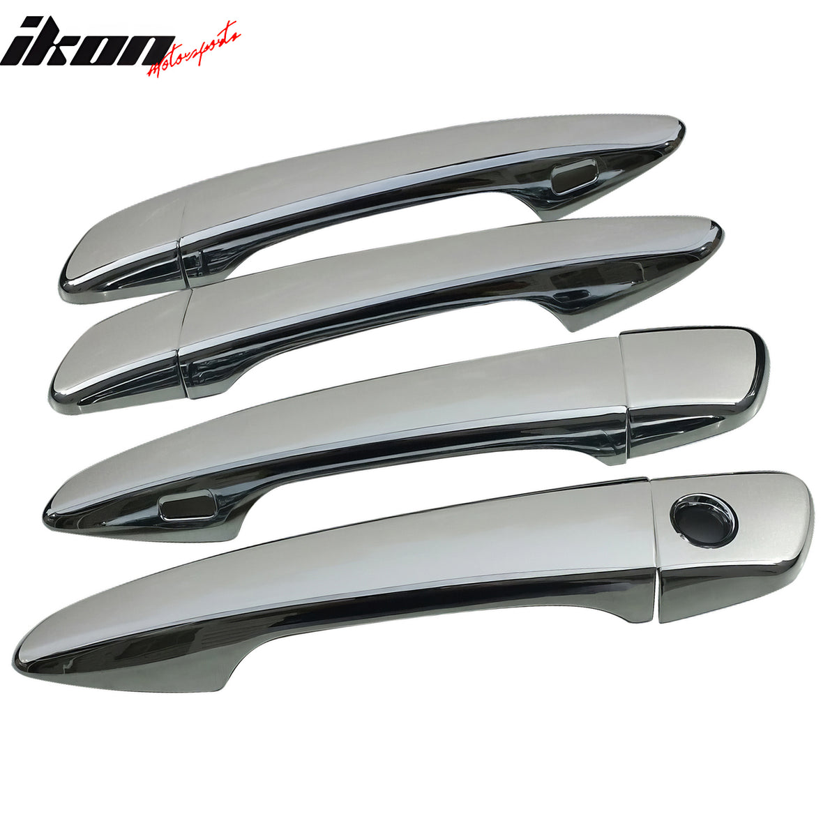 Fits 10-16 Lexus RX350/RX450h Chrome ABS Door Handle Covers Trim w/ 1-Key Hole