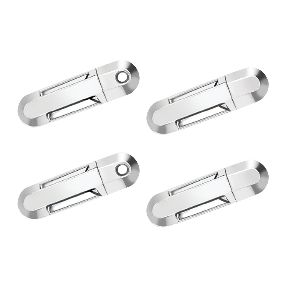 2002-2005 Mercury Mountaineer Chrome Door Handle Cover W/1-Keyhole ABS