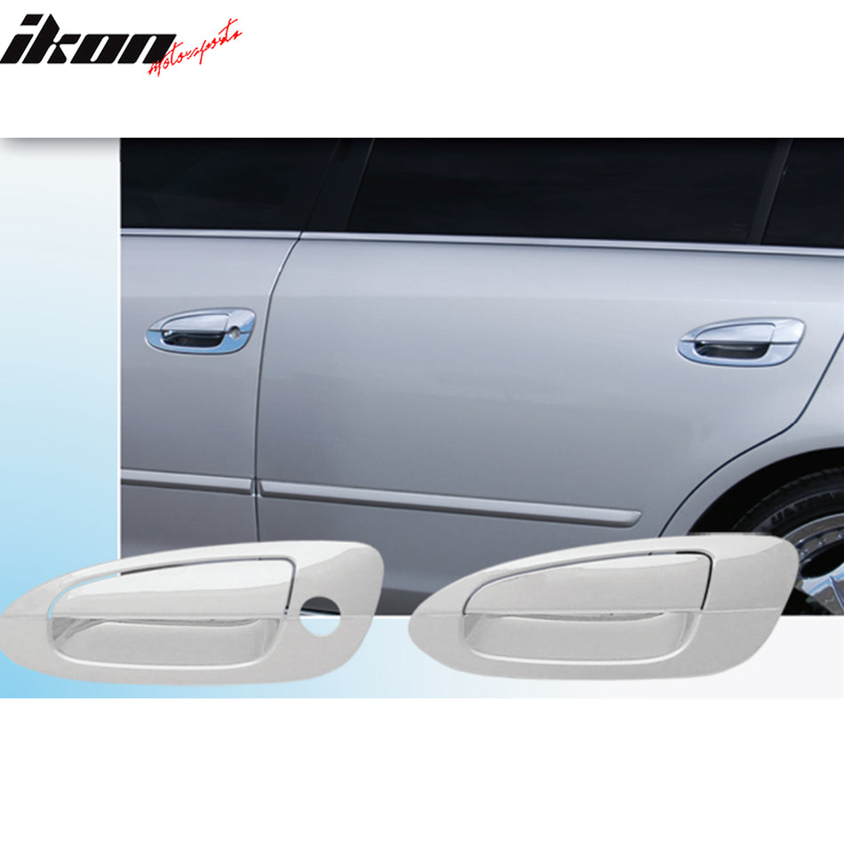 2002-2006 Nissan Altima 4PCS Chrome Door Handle Cover W/1-Keyhole ABS