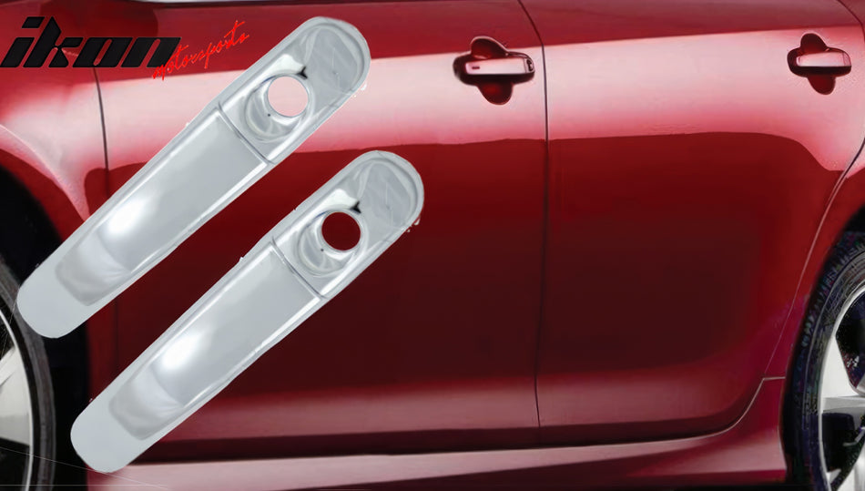 2012-2017 Toyota Camry Chrome ABS Door Handle Covers Trim 1 Key Hole