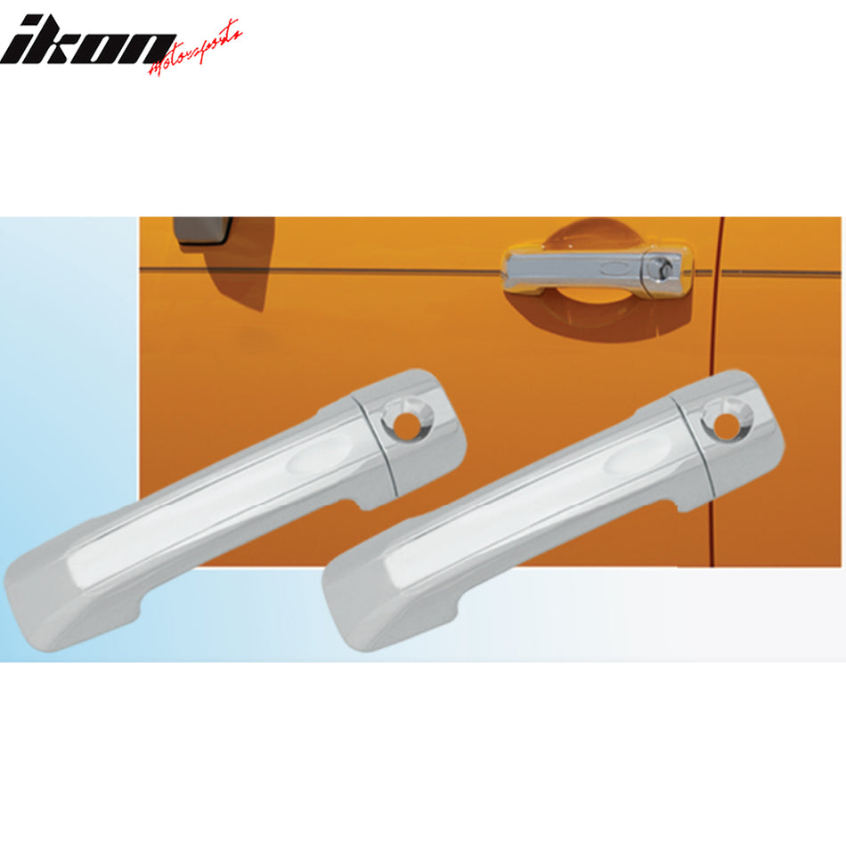 2007-2016 Toyota Tundra Regular Cab 2PCS Door Handle Cover W/2-Keyhole