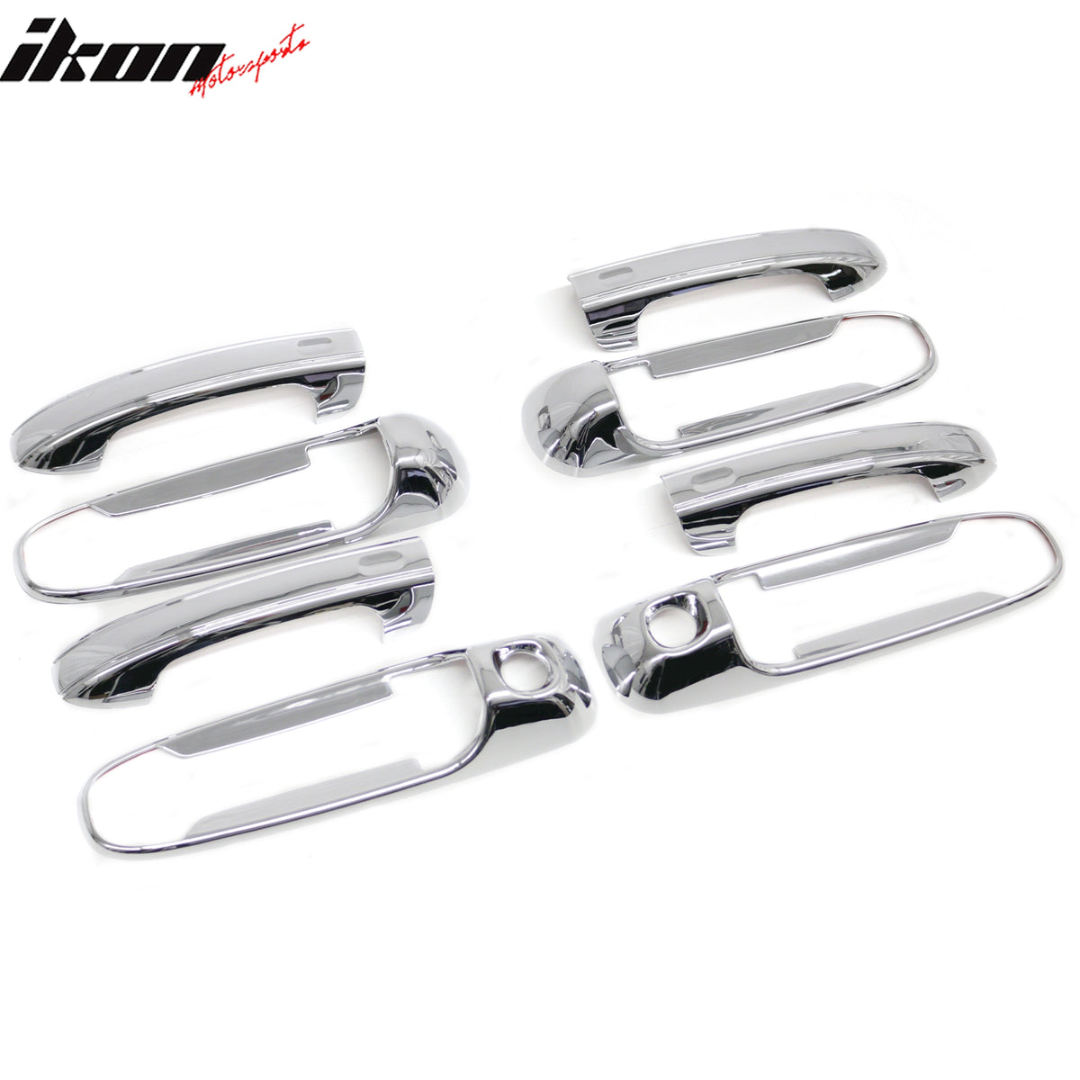 For 99-10 Dakota Durango Ram Liberty Grand Cherokee Door Handle Cover Chrome ABS