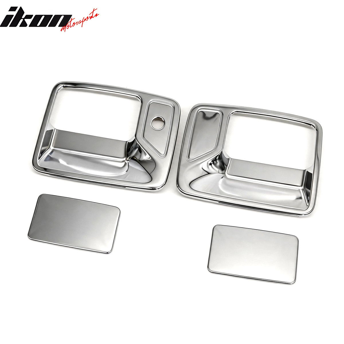 For 99-16 Ford F-250 F-350 F-450 Super Duty Chrome Door Handle Covers 1 Key Hole