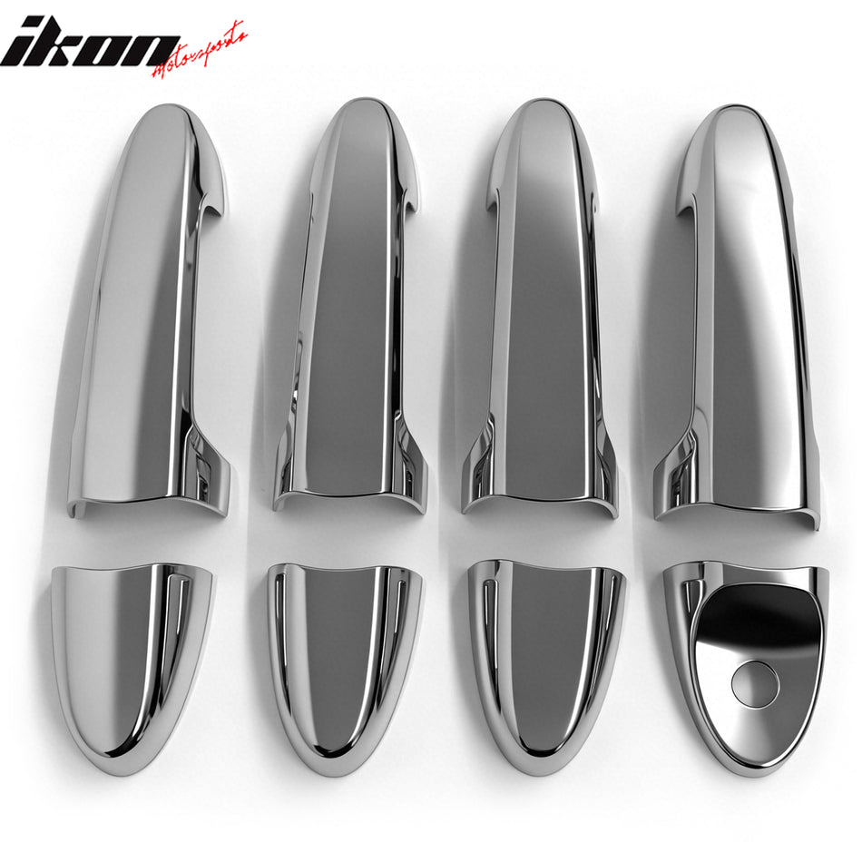 Door Handle Cover for Nissan Altima 2002-2006 4PCS Chrome W/1-Keyhole ABS