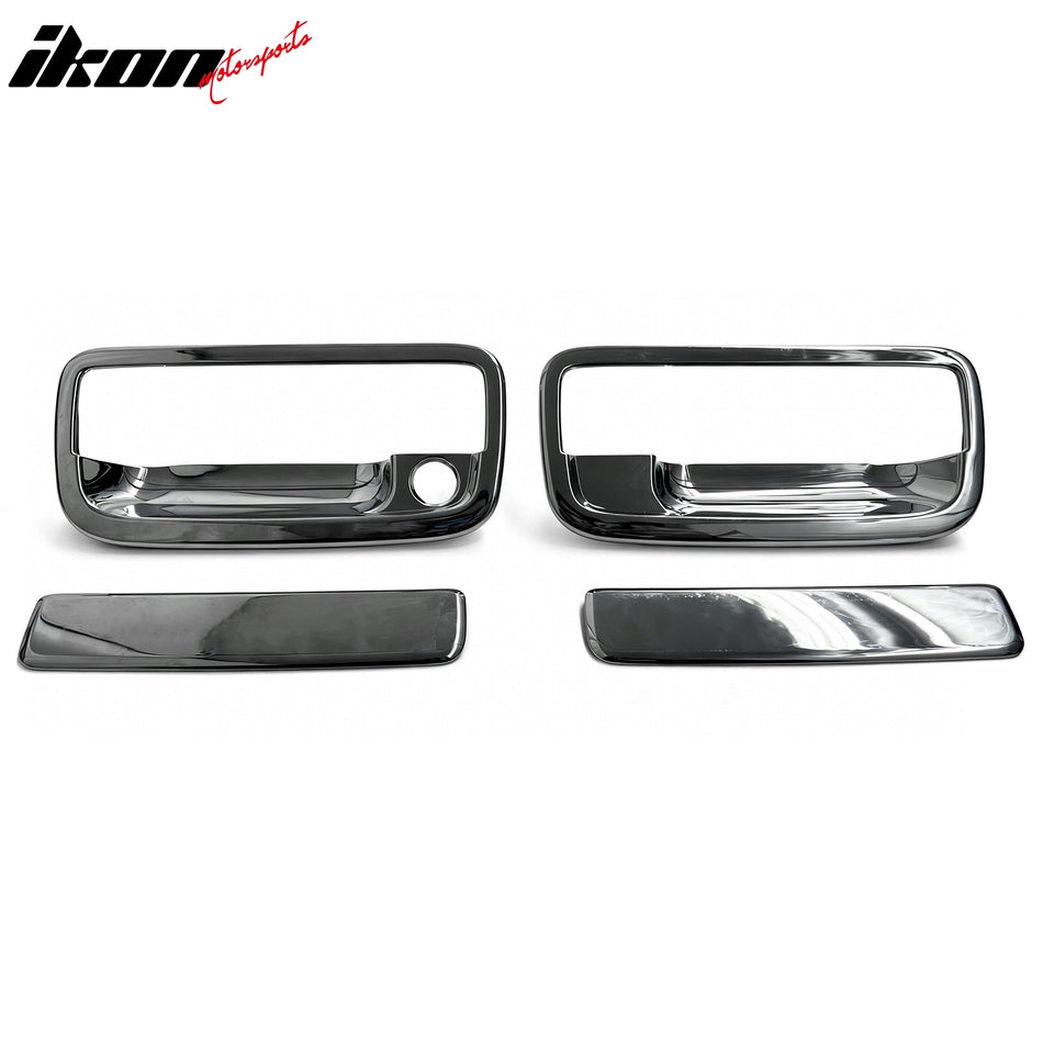 1995-2004 Toyota Tacoma Chrome Side Door Handle Covers Cap ABS with 1 Keyhole