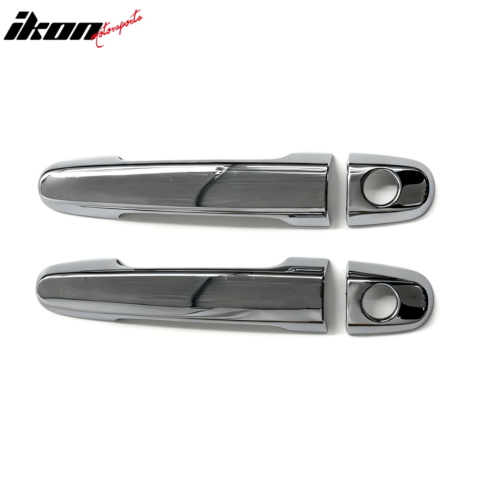 2005-2008 Scion tC 2007-2015 Toyota Yaris Chrome Door Handle Cover ABS w/ 2-Keyhole