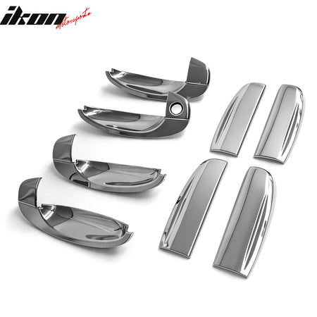 Fits 04-11 Chevy Aveo Sedan 09-11 Aveo 5 Chrome Door Handle Covers 1 Key Hole