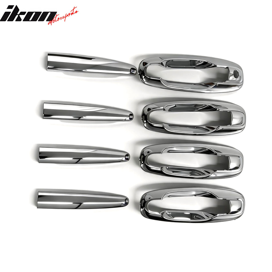 2004-2008 Suzuki Forenza 2005-2008 Reno Chrome ABS Door Handle Covers w/ 1 Key Hole