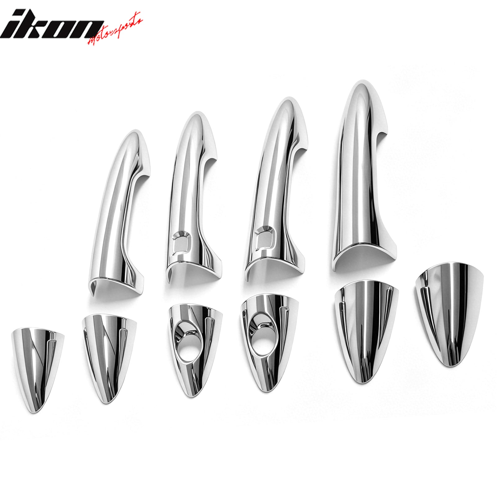 Fits 12-17 Hyundai Accent Door Handle Covers w/ 1 or 2 Key Holes & 2 Smart Keys