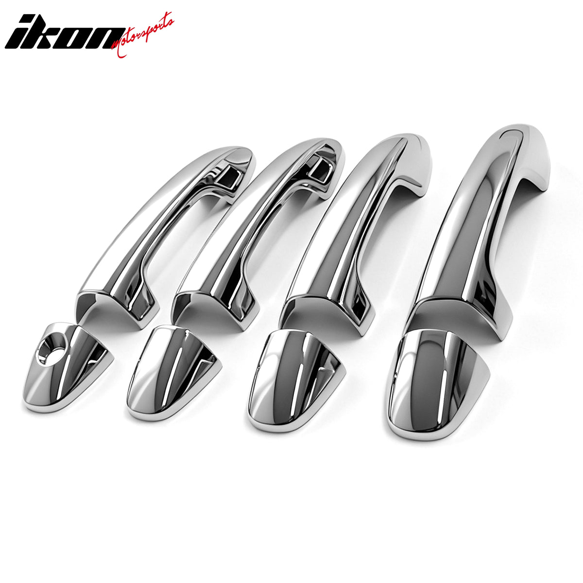 For 2013-2018 Toyota RAV4 Door Handle Cover 1 Key Hole& 2 Smart Key Cut-Out