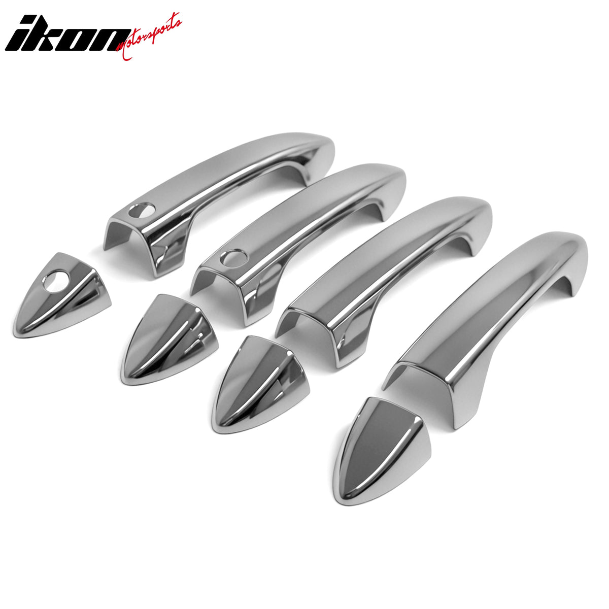 For 2016-2022 Honda Pilot Door Handle Covers 1 Key Hole 2 Smart Key Cut-Out
