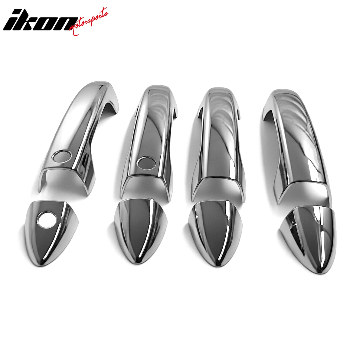 Fits 16-22 Honda Pilot ABS Door Handle Cover w/ 1 Key Hole& 2 Smart Key Cut-Out