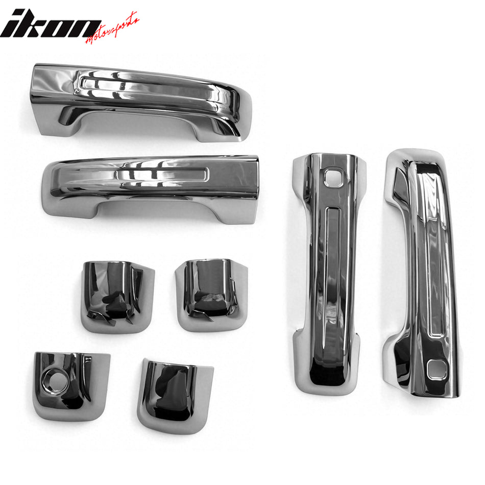 2019-2023 Ram 1500 2500 Door Handle Cover w/ 1-Key Hole& 2-Smart Key Cut Out