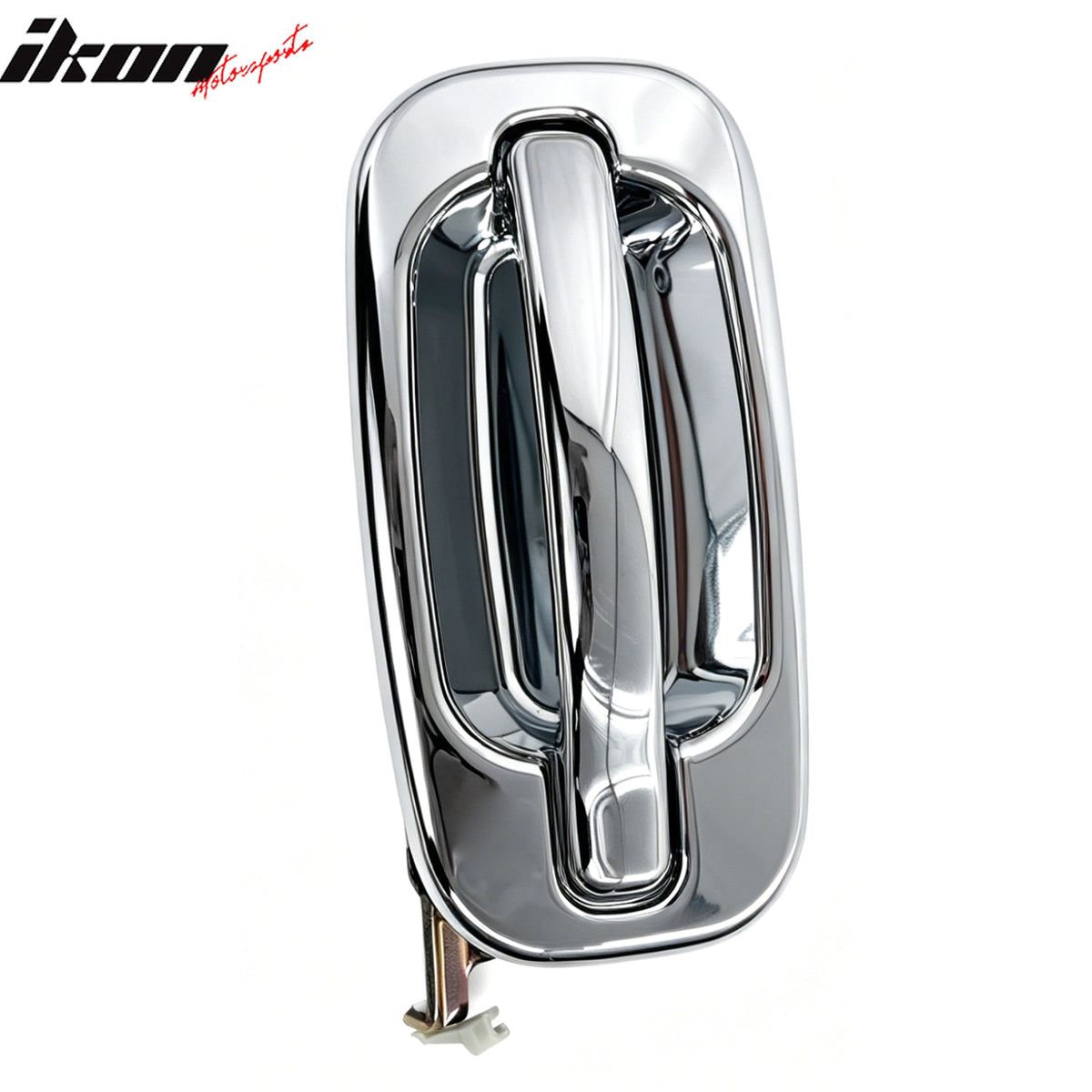 IKON MOTORSPORTS Door Handle Covers, Compatible with 1999-2007 Chevy Silverado Tahoe GMC Sierra Cadillac Escalade, ABS Chrome Door Handle Protector Cap Rear Right Hand Door Handle Cover Assembly, 1PC