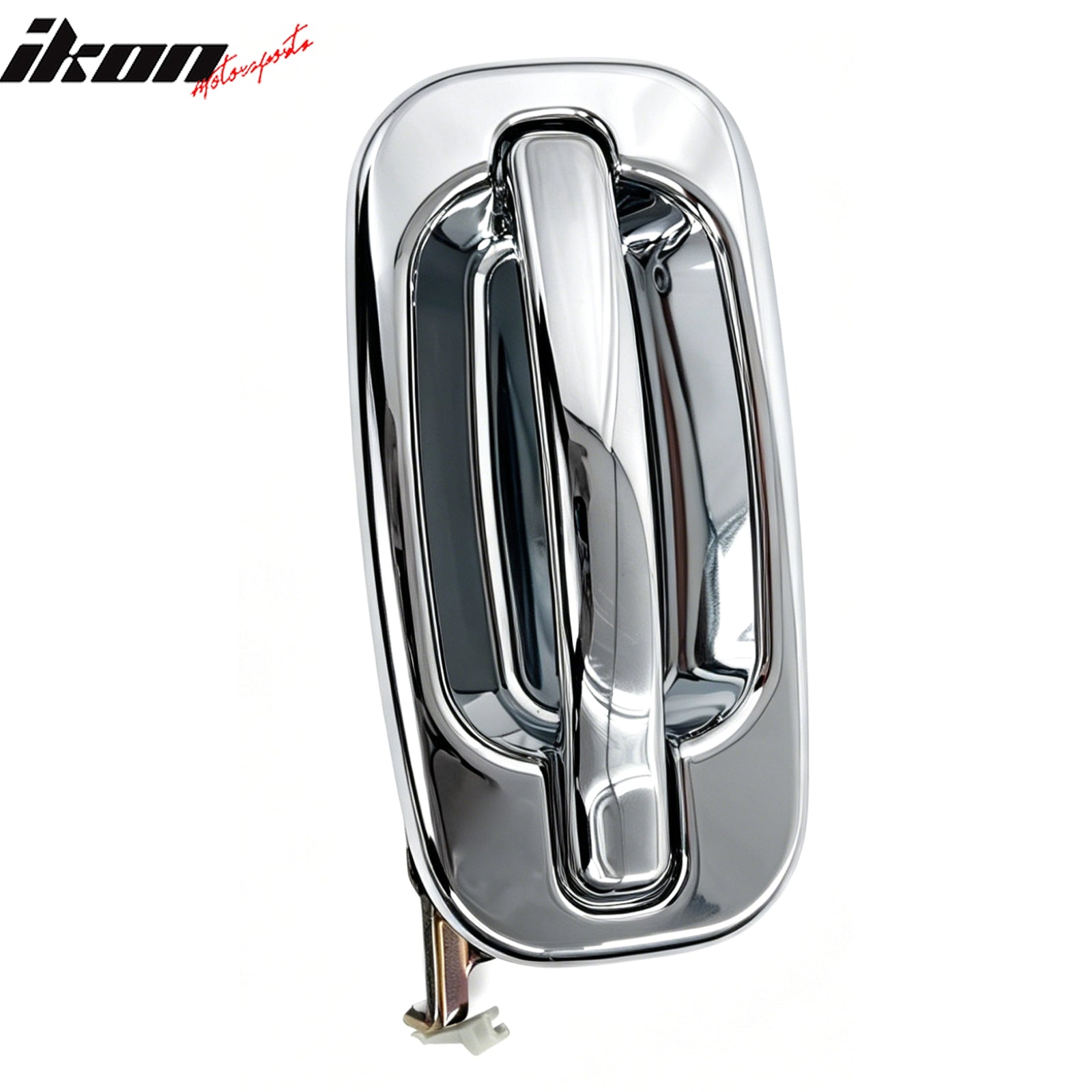 IKON MOTORSPORTS Door Handle Covers, Compatible with 1999-2007 Chevy Silverado Tahoe GMC Sierra Cadillac Escalade, ABS Chrome Door Handle Protector Cap Rear Right Hand Door Handle Cover Assembly, 1PC