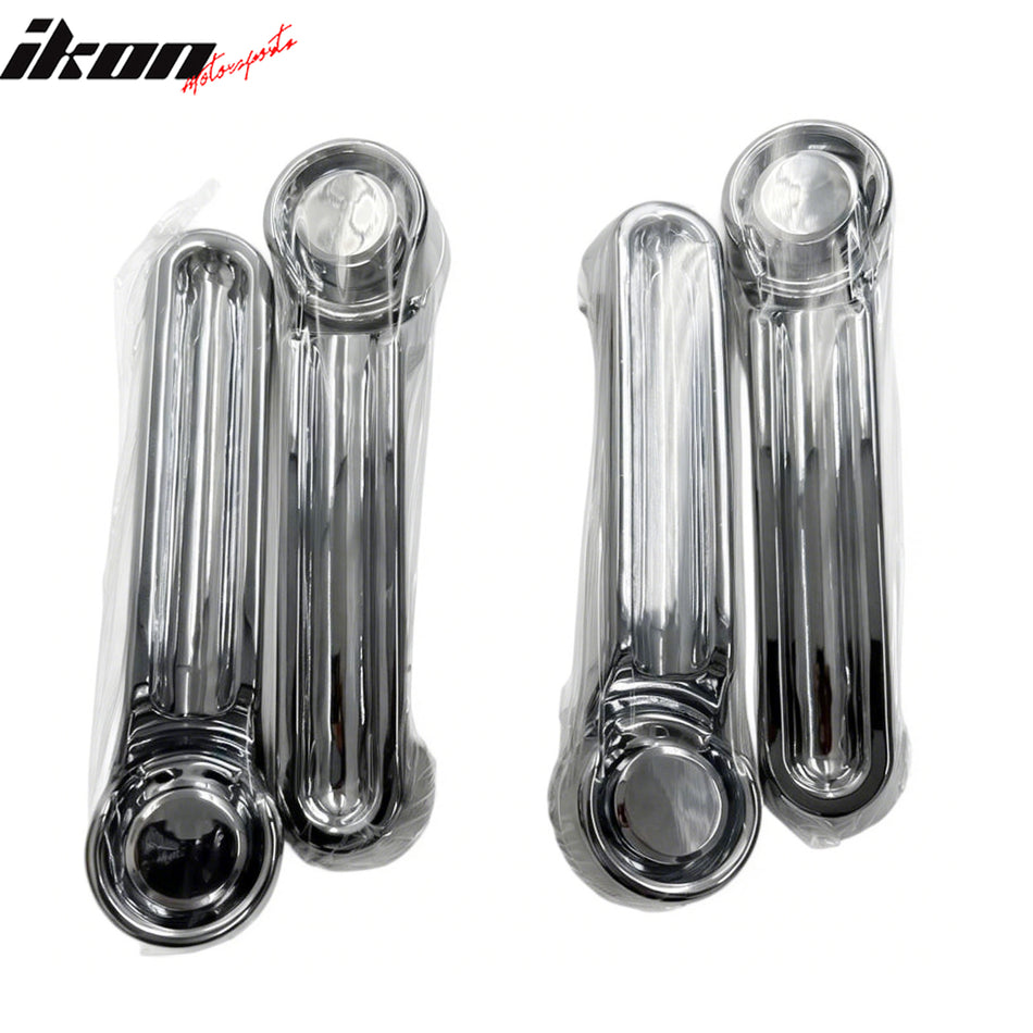 2007-2011 Dodge Nitro SUV Left Right Side Door Handle Cover Trim Chrome ABS
