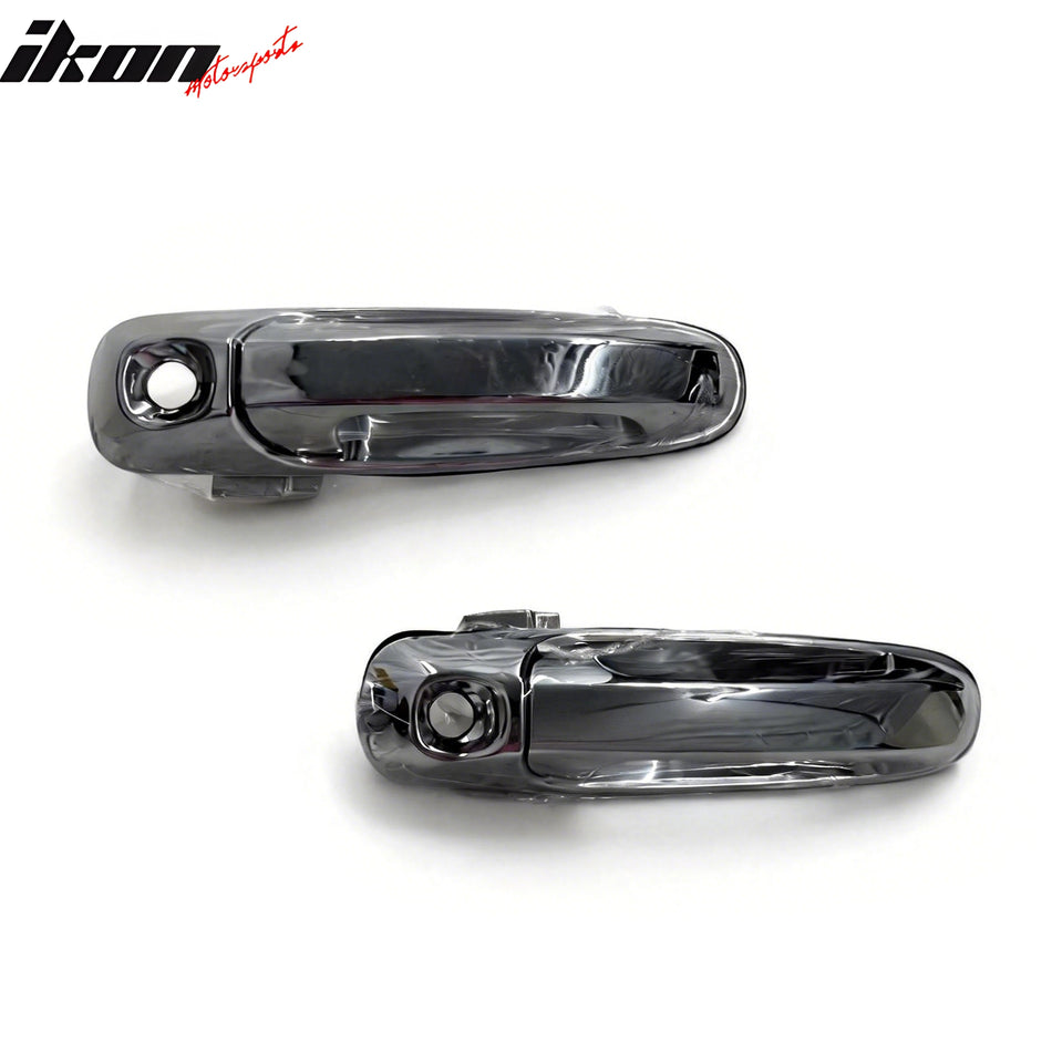 2002-2008 Ram 1500 2500 3500 Chrome Door Handle Covers w/ 2 Keyholes
