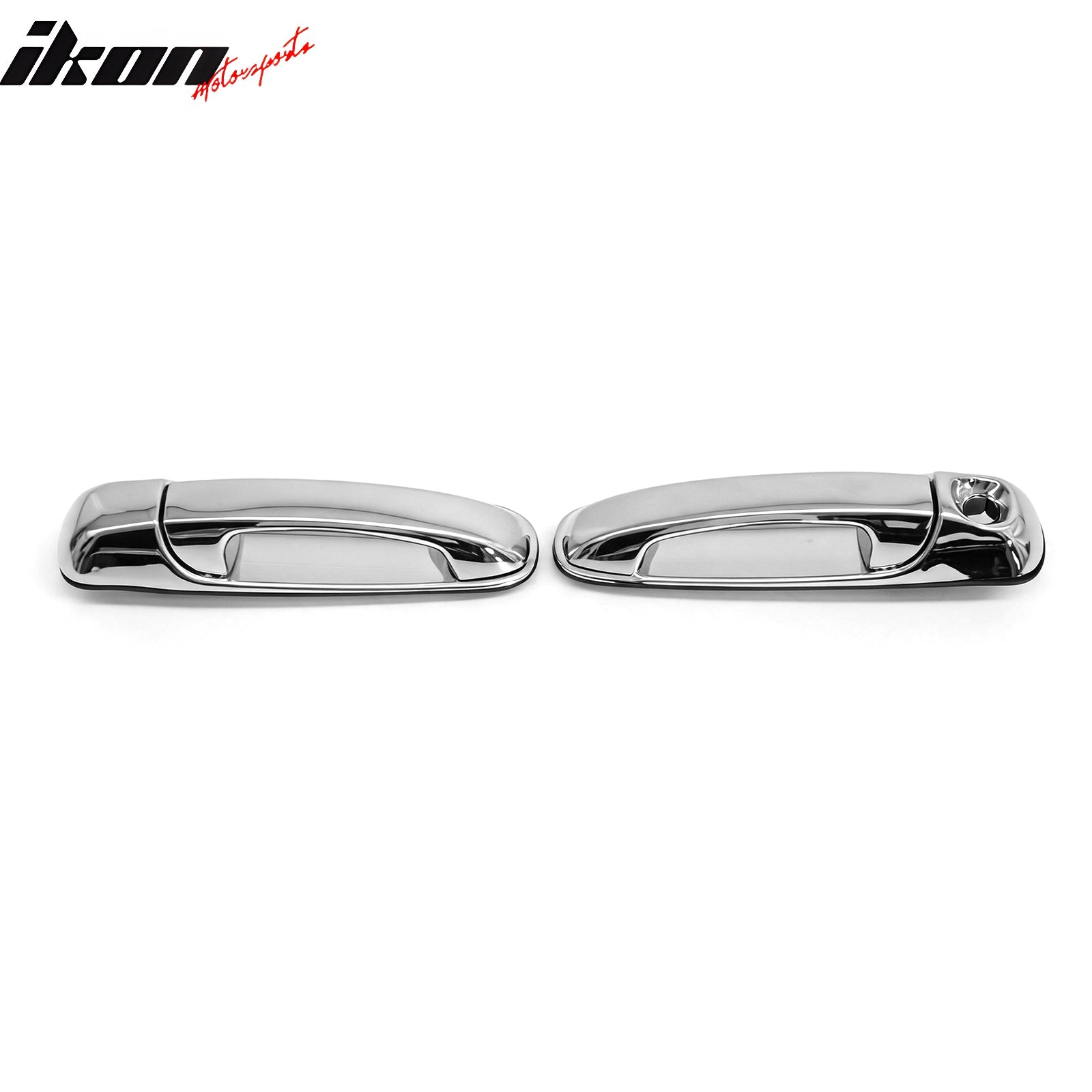 For 02-08 Dodge Ram 1500 2500 3500 05-11 Dakota Door Handle Covers w/ 1 Key Hole