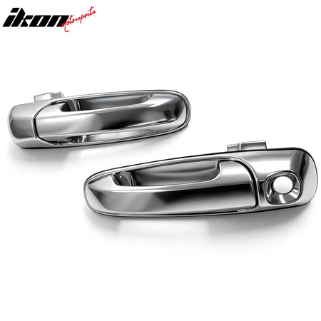 Fits 02-08 Ram 1500 2500 3500 & 05-11 Dakota Door Handle Cover W/ 1-Keyhole ABS