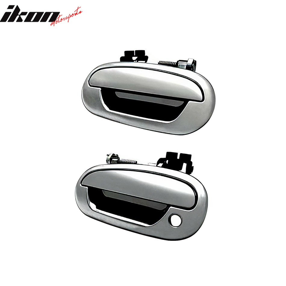 Door Handle Cover for Ford F-150 1997-2003 Chrome 2PCS W/1-Keyhole ABS