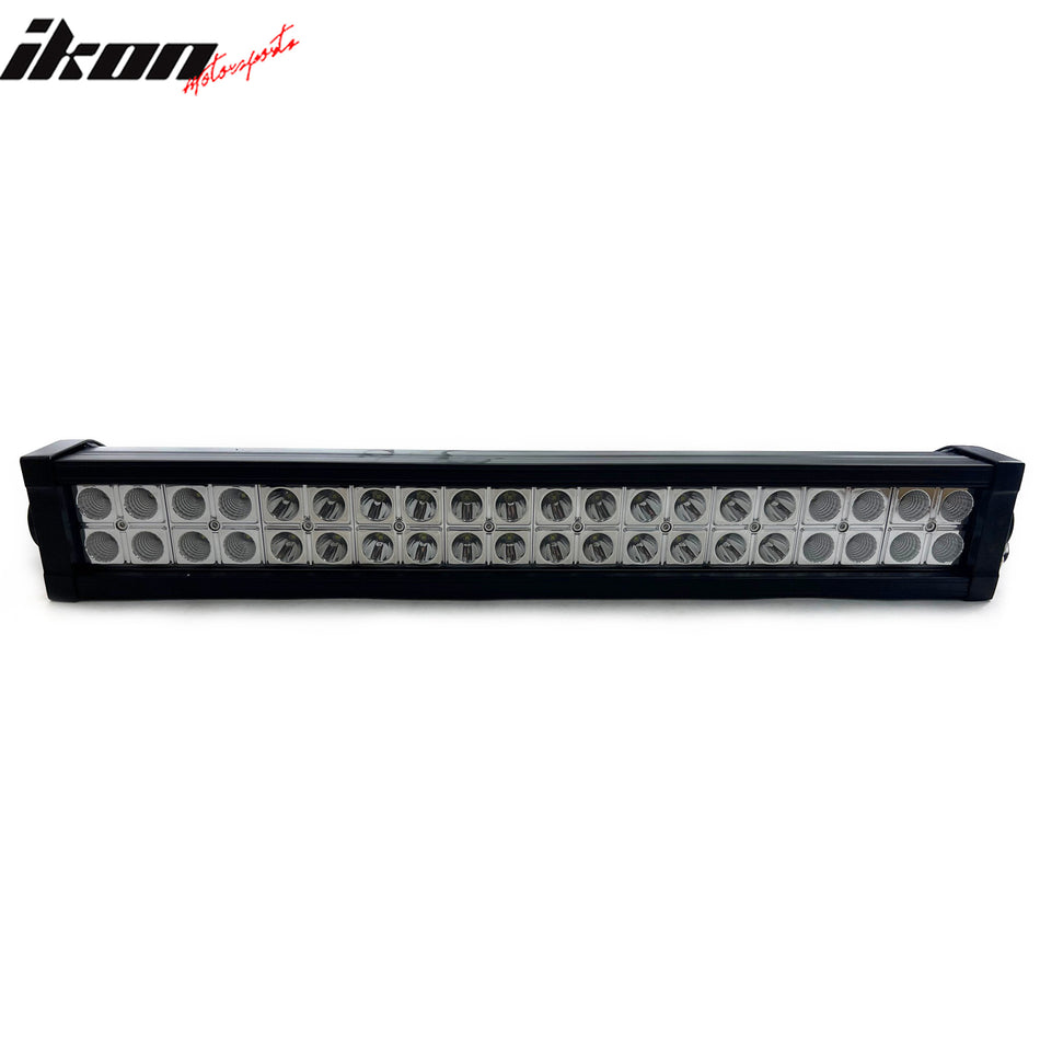 21" 120W 40 LED Work Light Bar Dual Row Spot Flood Combo Work Truck