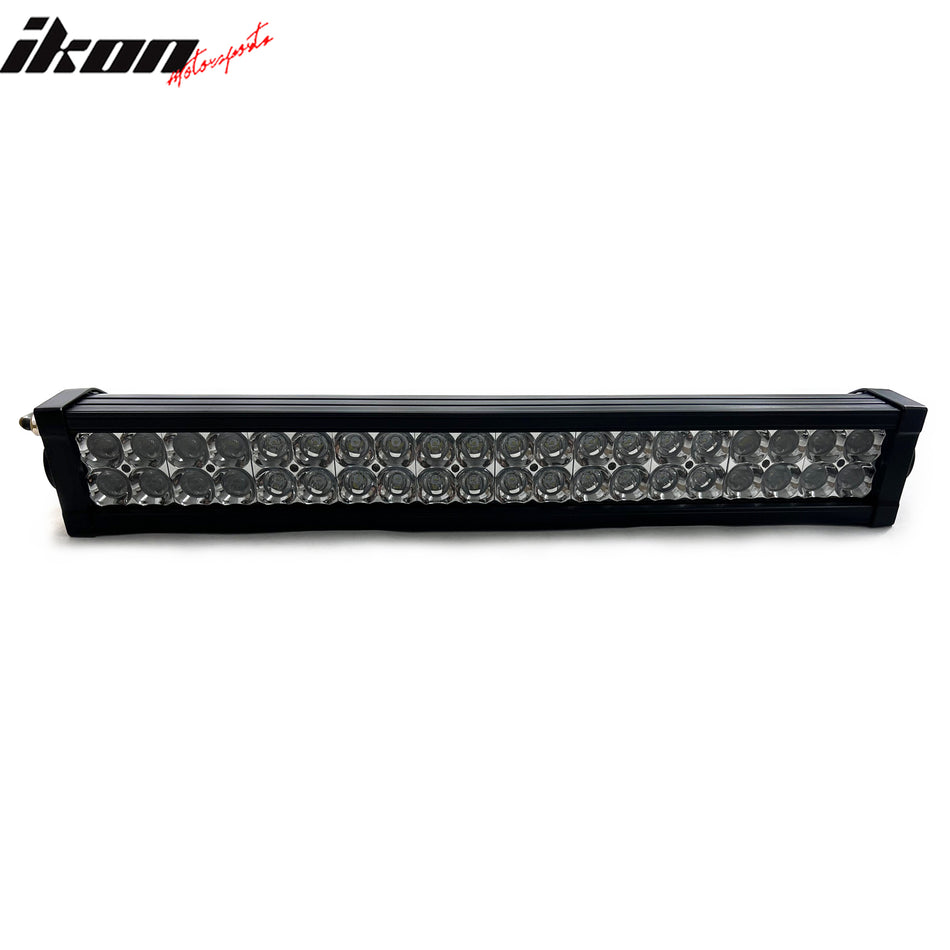 21" 120W LED Light Bar Dual Row Spot Flood Combo Work Offroad Driving