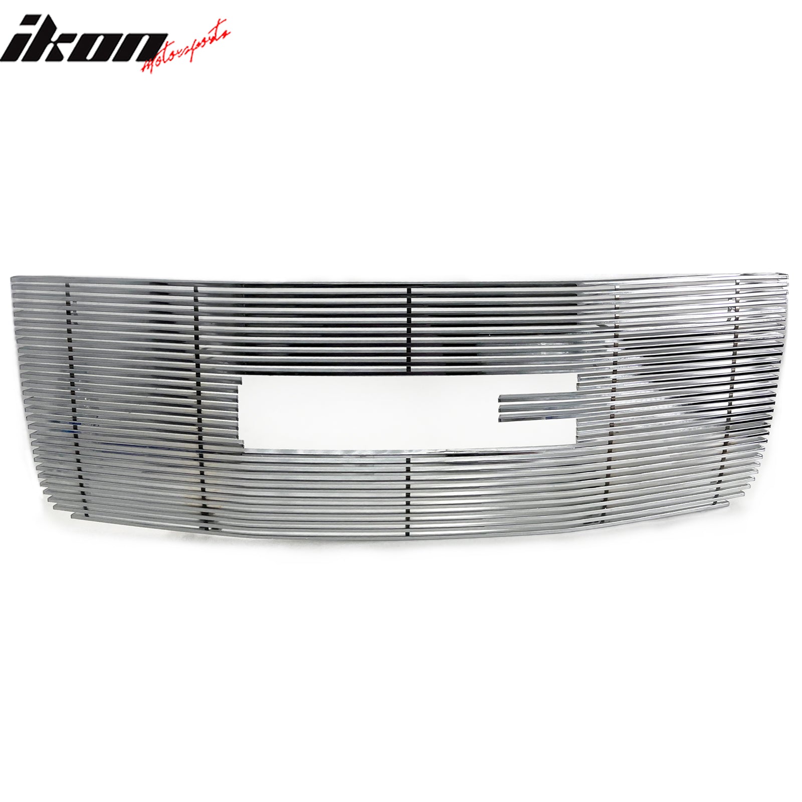 Fits 2007-2013 GMC Sierra 2500/3500 HD Front Upper Billet Grille Insert Chrome