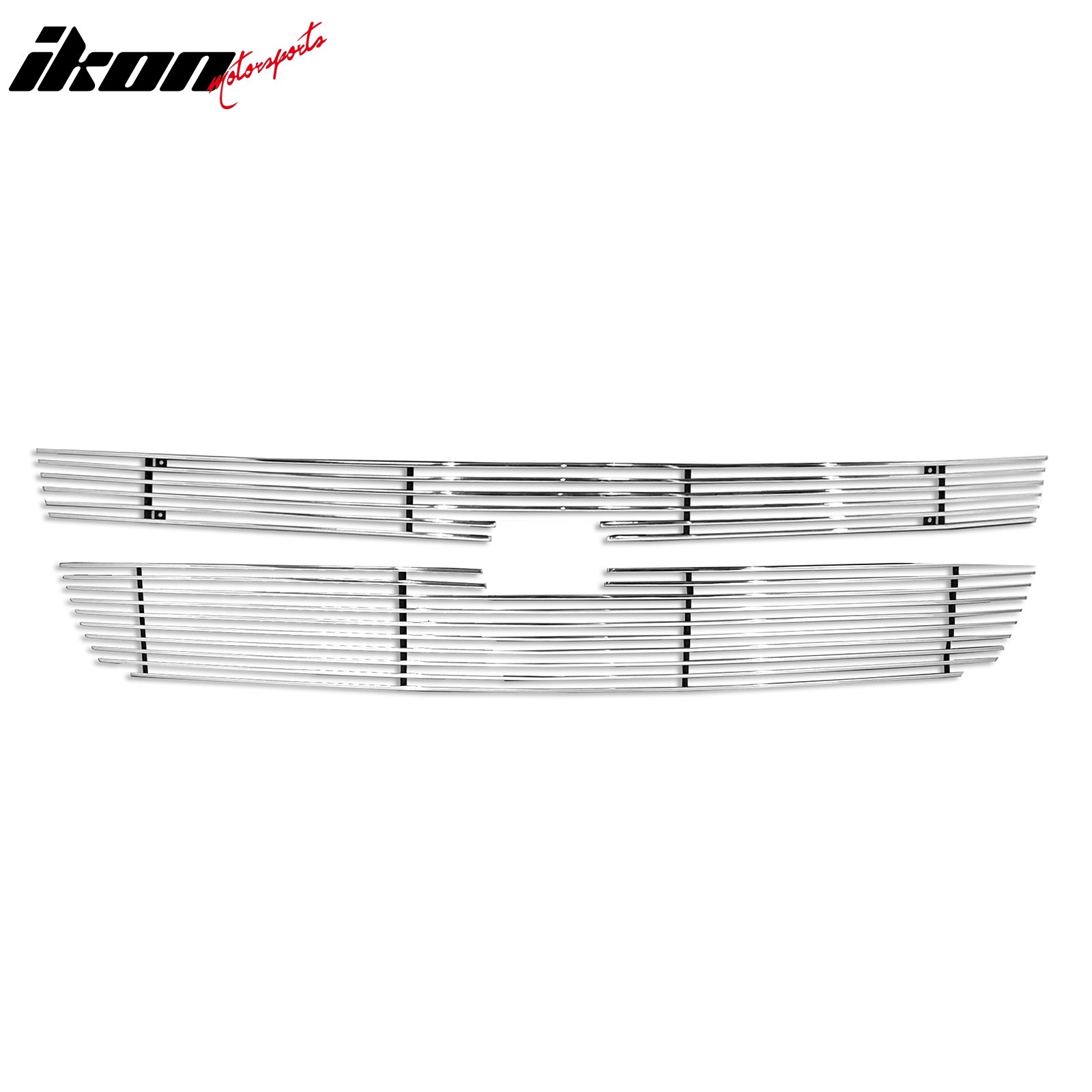 2006 Chevy Silverado Bumper IKON MOTORSPORTS, Front Grille Compatible With 2005-2006 Chevrolet