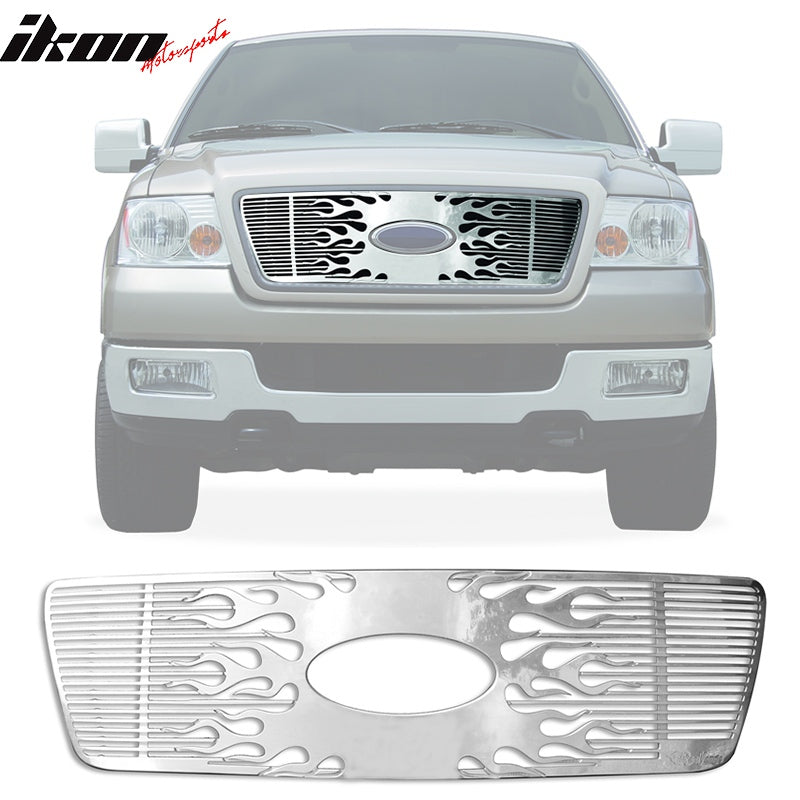 2004-2008 Ford F-150 Bladelady HoneyComb Style Silver Front Grile