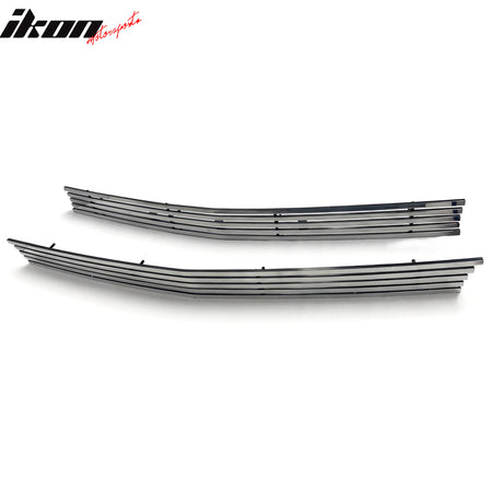 Fits 99-02 Chevy Silverado 1500 Billet Style Front Upper Grille Insert Chrome