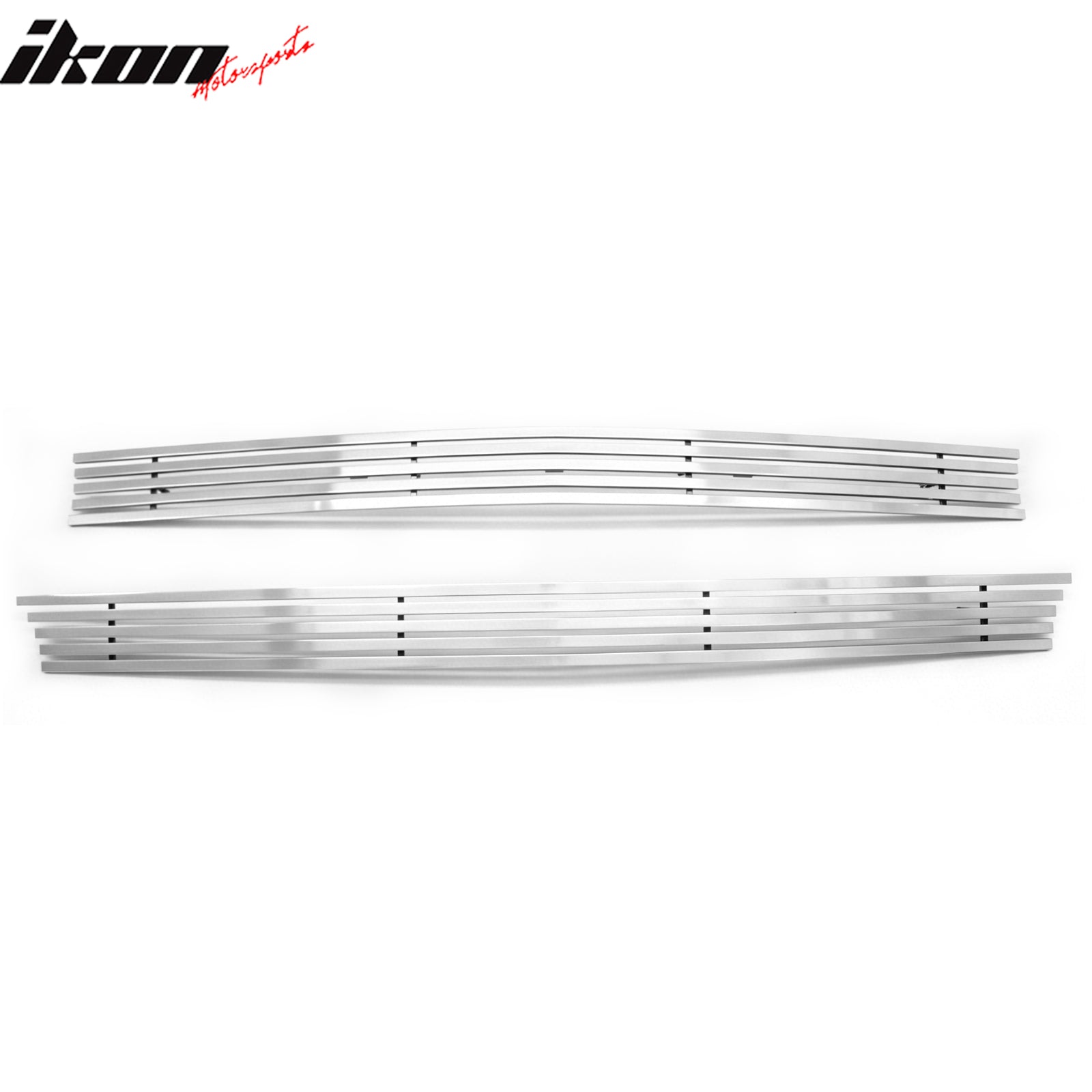 Fits 99-02 Chevy Silverado 1500 Billet Style Front Upper Grille Insert Chrome
