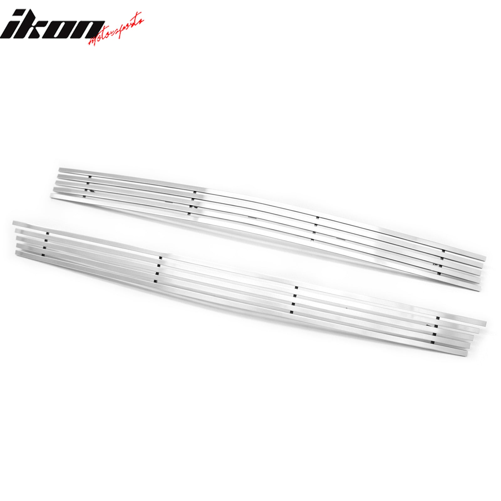 Fits 99-02 Chevy Silverado 1500 Billet Style Front Upper Grille Insert Chrome