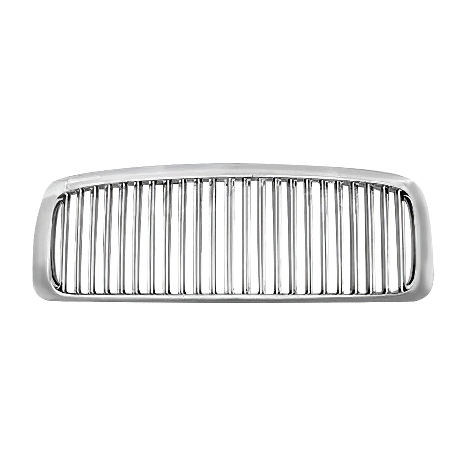 2002-2005 Dodge Ram 1500 2500 3500 Vertical Style Upper Grille Chrome