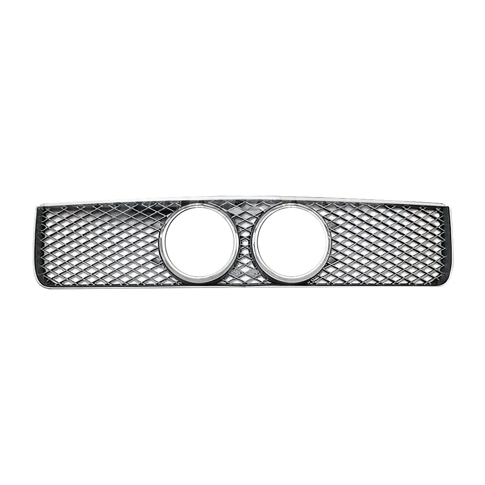 2005-2009 Ford Mustang GT Chrome Silver Front Upper Mesh Grille ABS