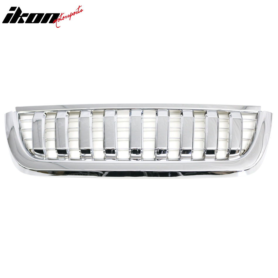 2002-2005 Ford Explorer Chrome Front Bumper Upper Grille Guard Trim