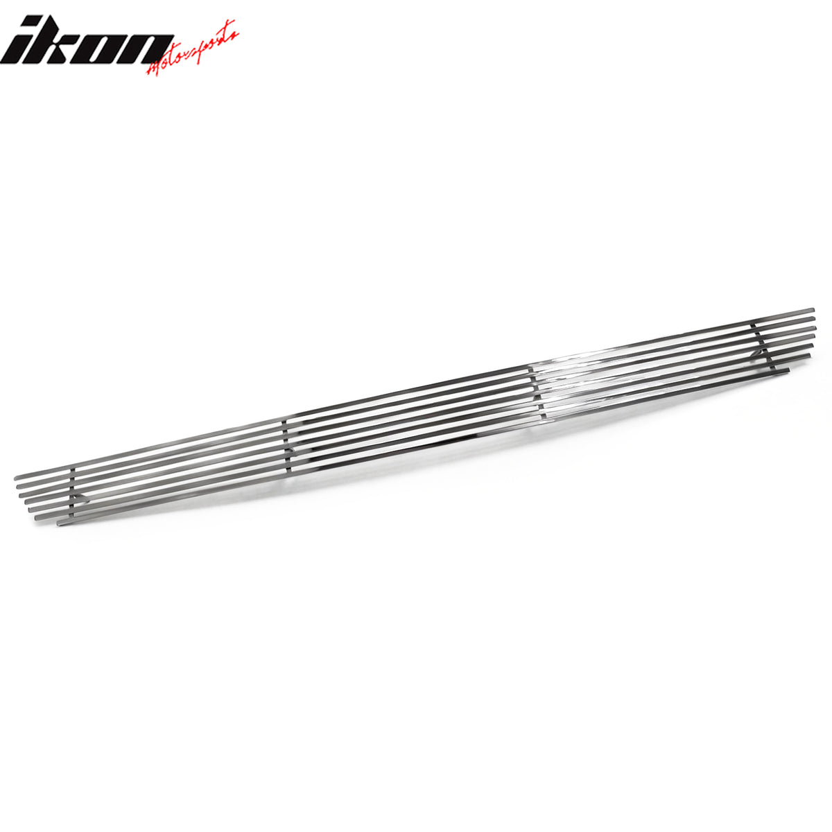 IKON MOTORSPORTS Front Lower Insert Grille, Compatible with 2015-2020 Chevrolet Colorado, Billet Style Chrome Stainless Steel Replacement Front Bumper Hood Grill 1PC