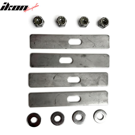 Fits 15-20 Chevy Colorado Chrome Billet Front Lower Grille Trim Stainless Steel