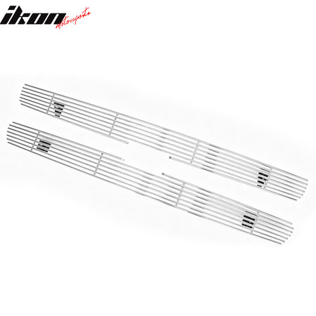 Fits 1999-2002 Chevy Silverado 1500 2500 Chrome Billet Style Front Upper Grille
