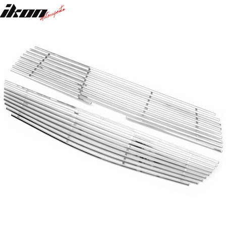 Fits 12-16 Chevy Sonic Chrome Billet Style Front Upper Grille Stainless Steel
