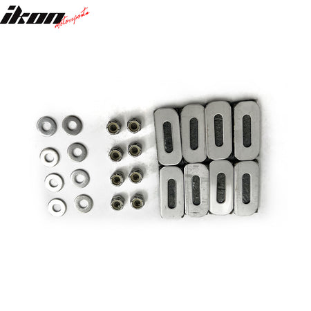 Fits 09-12 Chevy Traverse Billet Style Front Bumper Upper Grille Insert Chrome