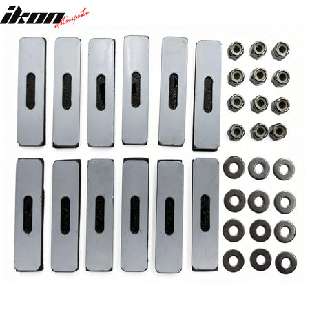 Clearance! Fits 04-08 Ford F-150 6PC Upper Grille Inserts Chrome Stainless Steel