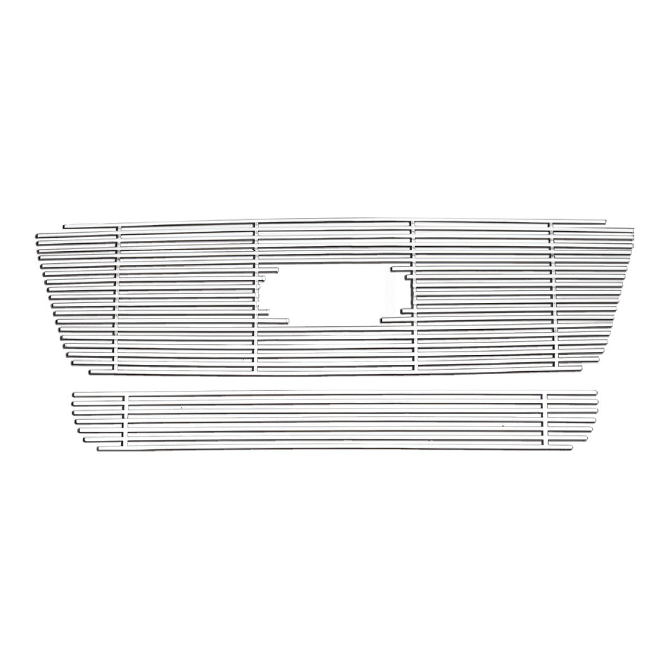 2004-2008 Ford F-150 Front Bumper Insert Grille Stainless Steel Chrome