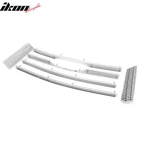 For 09-10 F-150 FX4 Lariat STX XL XLT Billet Stainless Steel Chrome Front Grille