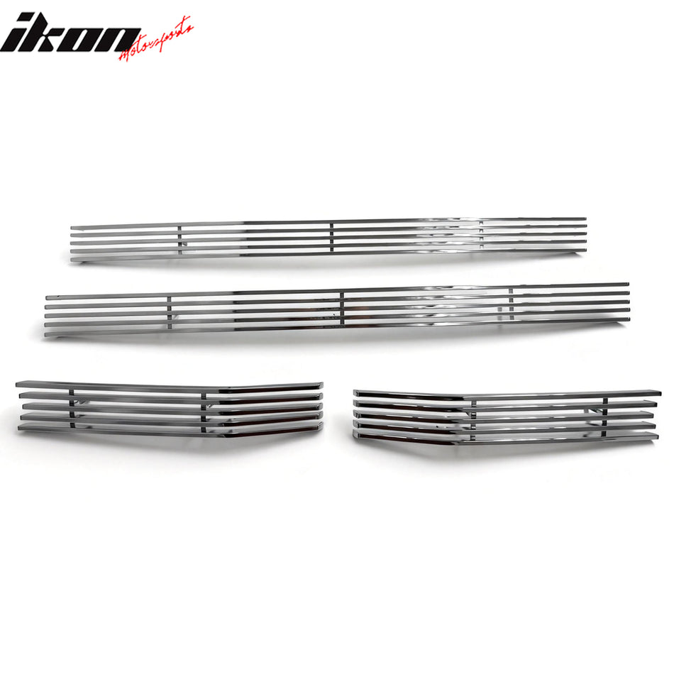 2011-2016 Ford F-250 Super Duty XL/Lariat/King Ranch Billet Style Chrome Front Bumper Grille