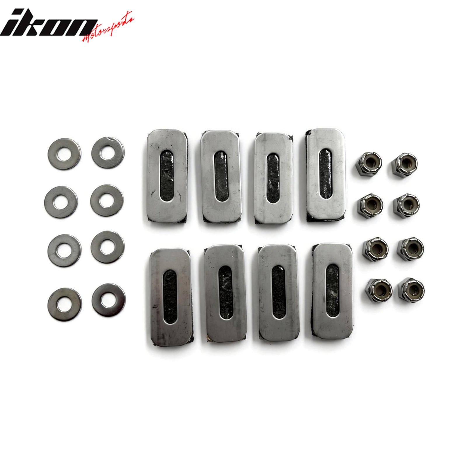 For 11-16 Ford F-250 Super Chrome Billet Style Front Grille Trim Stainless Steel