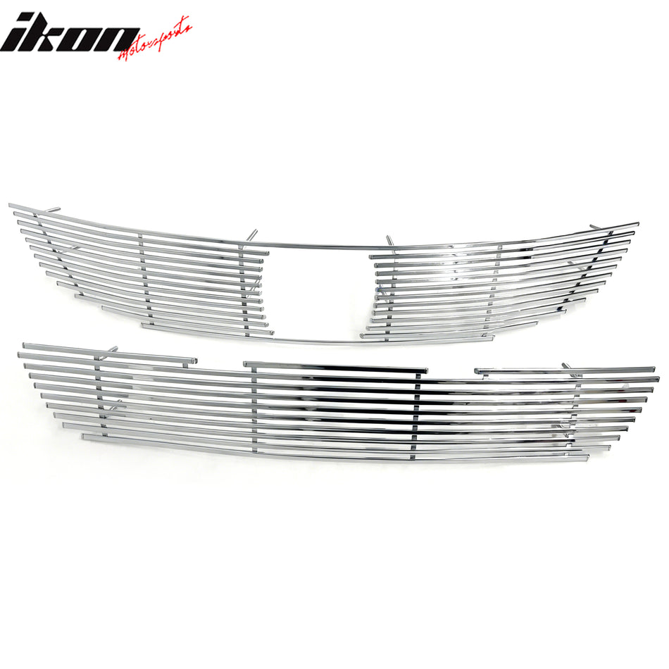 2011-2012 Honda Accord Coupe Front Upper + Lower Billet Grille Insert