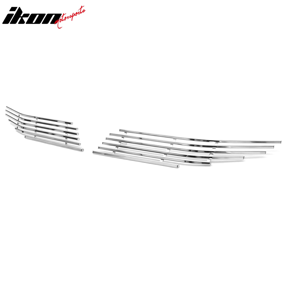 Fits 09-11 Honda Civic 4DR Chrome Front Upper Grille Stainless Steel Replacement